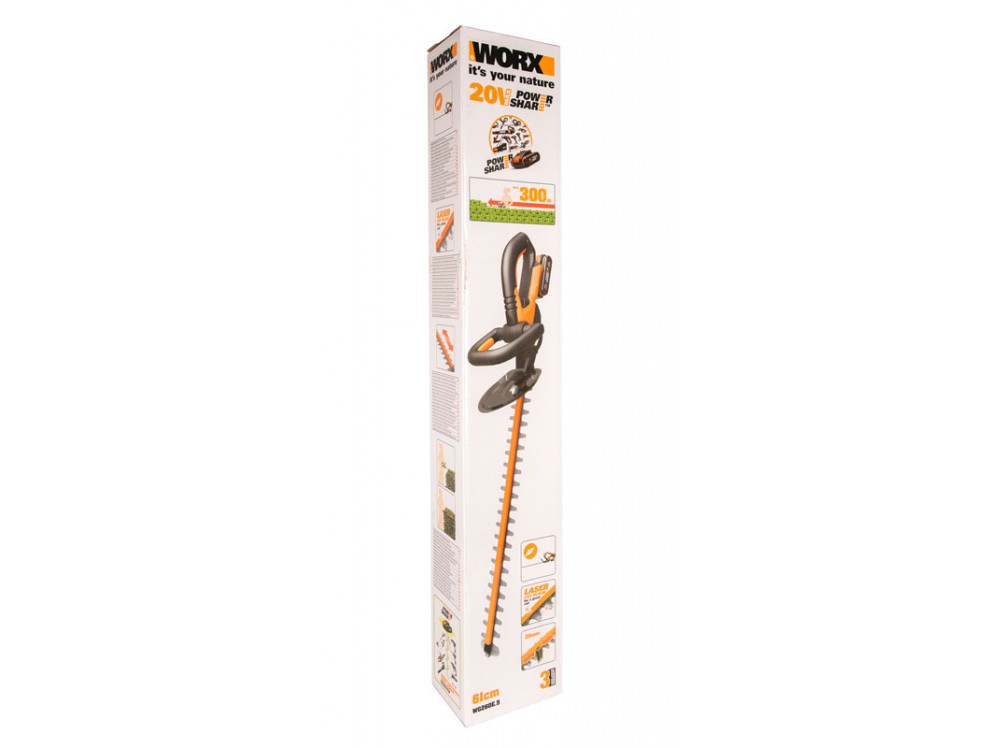 Кусторез аккумуляторный WORX WG260E.9 Кусторез аккумуляторный WORX WG260E.9