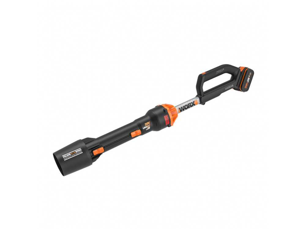 Воздуходувка аккумуляторная WORX WG543E Воздуходувка аккумуляторная WORX WG543E