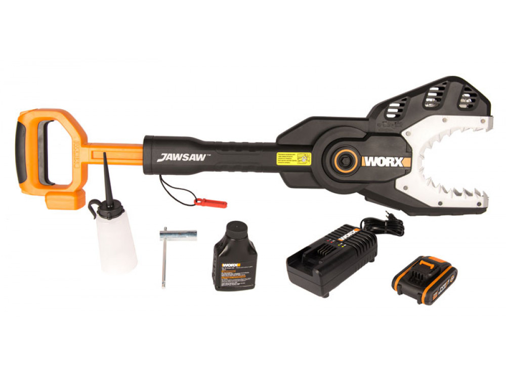 Пила аккумуляторная WORX JawSaw WG329E.5 Пила аккумуляторная WORX JawSaw WG329E.5