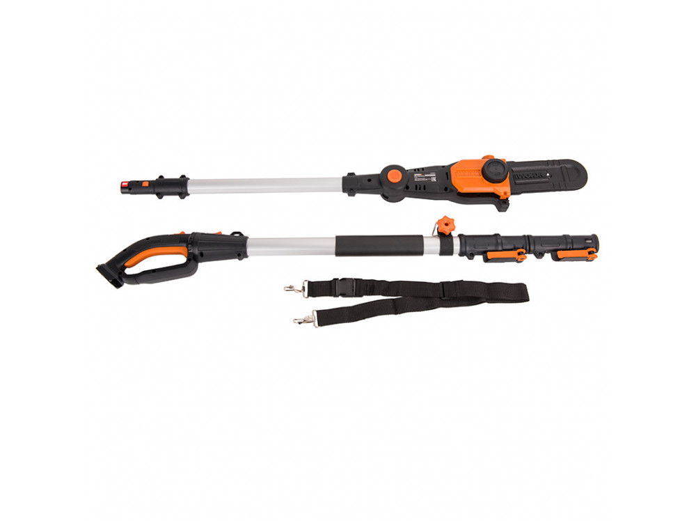 Кусторез телескопический аккумуляторный WORX WG349E.9 Кусторез телескопический аккумуляторный WORX WG349E.9