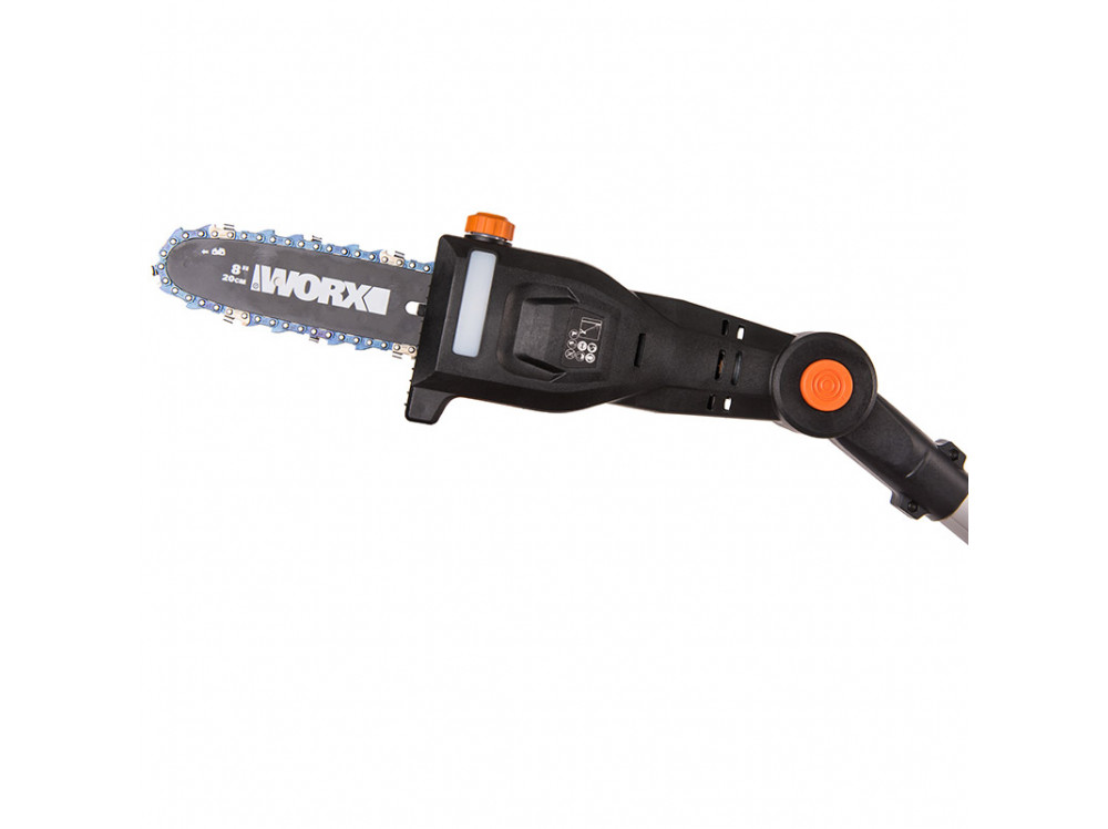 Кусторез телескопический аккумуляторный WORX WG349E.9 Кусторез телескопический аккумуляторный WORX WG349E.9