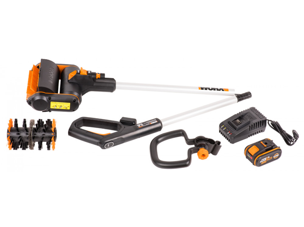 Щетка для чистки дорожек WORX WG441E