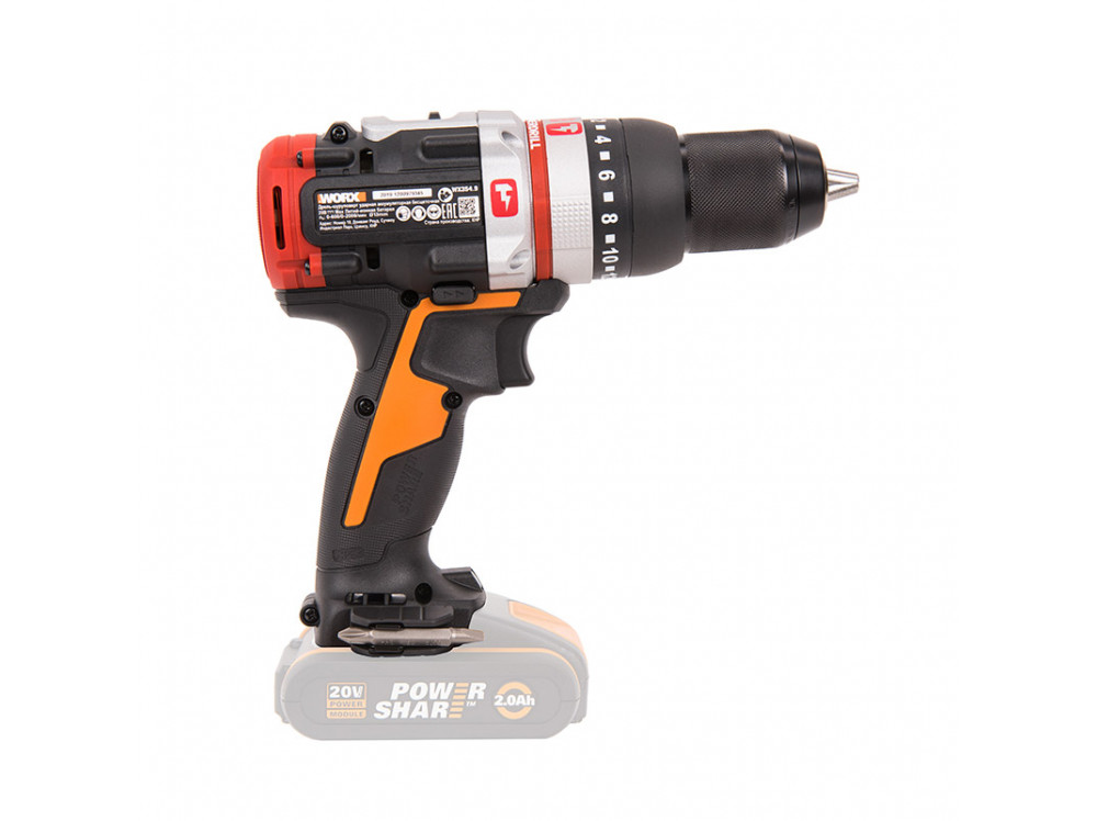 Дрель-шуруповерт ударная аккумуляторная WORX WX354.9 Дрель-шуруповерт ударная аккумуляторная WORX WX354.9