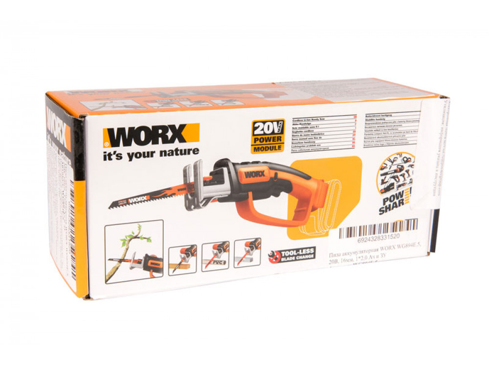 Пила аккумуляторная WORX WG894E.9