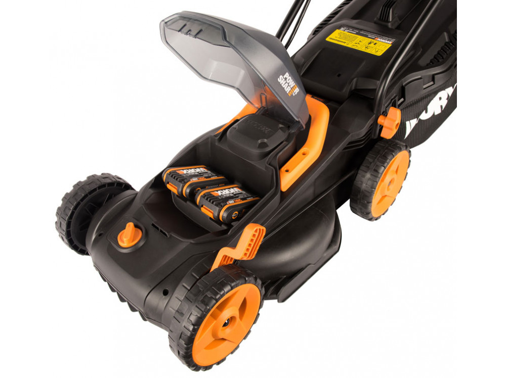 Газонокосилка аккумуляторная WORX WG779E.9 без акб. и ЗУ Газонокосилка аккумуляторная WORX WG779E.9 без акб. и ЗУ