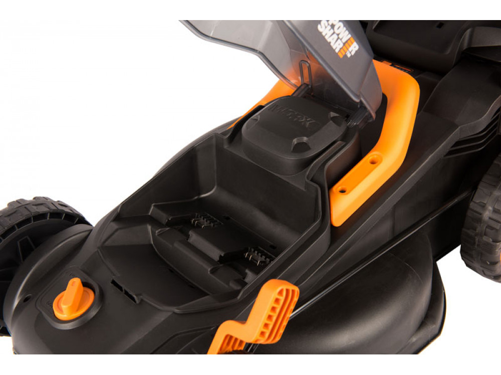 Газонокосилка аккумуляторная WORX WG779E.9 без акб. и ЗУ Газонокосилка аккумуляторная WORX WG779E.9 без акб. и ЗУ