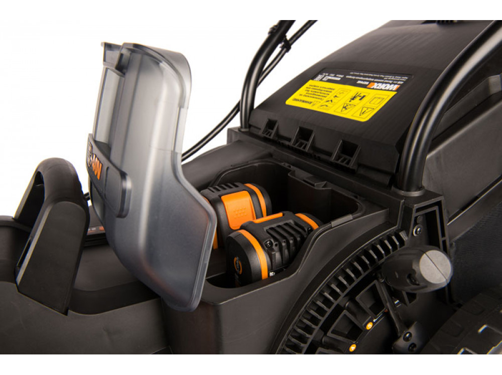 Газонокосилка аккумуляторная WORX WG744E Газонокосилка аккумуляторная WORX WG744E