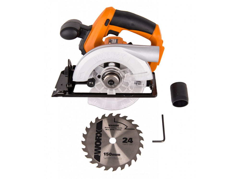 Дисковая пила аккумуляторная WORX WX529.9 Дисковая пила аккумуляторная WORX WX529.9