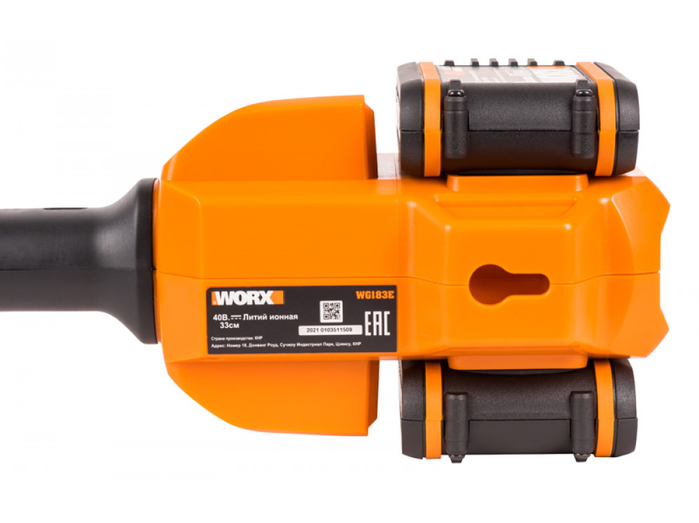 Триммер аккумуляторный WORX WG183E 40В