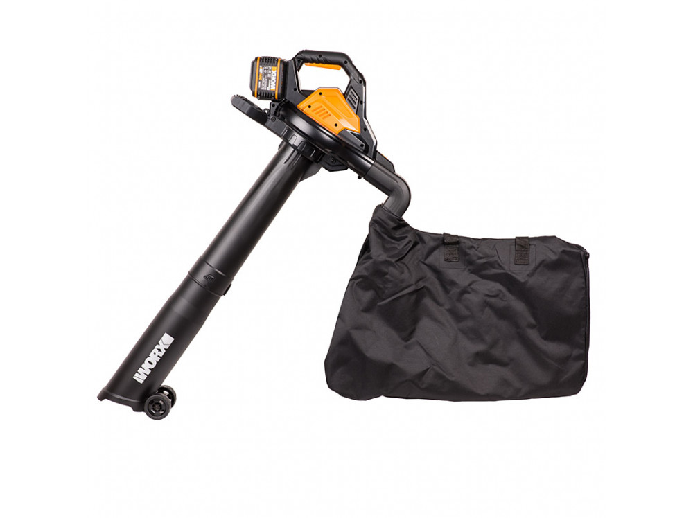 Воздуходувка-пылесос аккумуляторная бесщеточная WORX WG583E