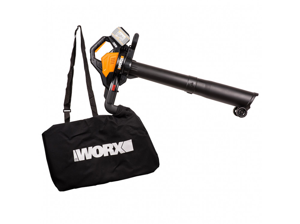 Воздуходувка-пылесос аккумуляторная бесщеточная WORX WG583E.9