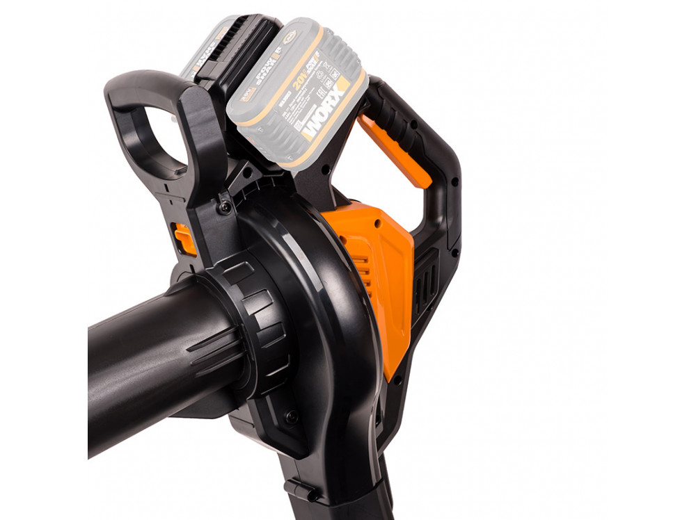 Воздуходувка-пылесос аккумуляторная бесщеточная WORX WG583E.9