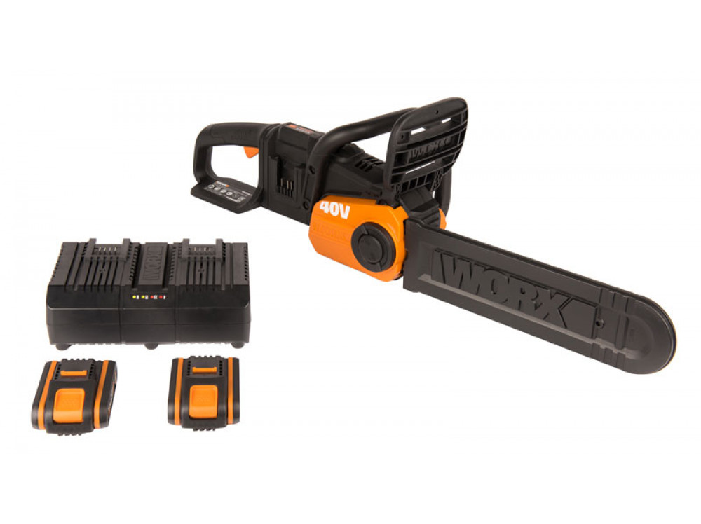 Цепная пила аккумуляторная WORX WG384E Цепная пила аккумуляторная WORX WG384E