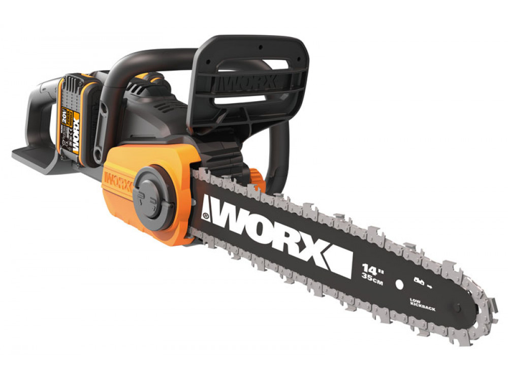Цепная пила аккумуляторная WORX WG384E.9