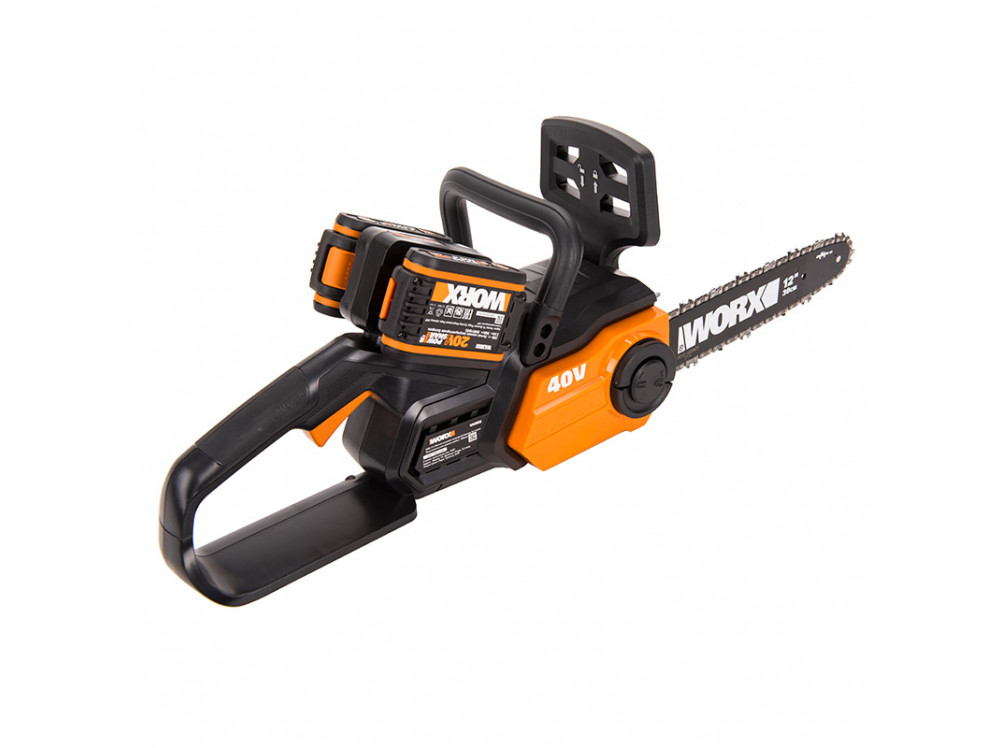 Цепная пила аккумуляторная WORX WG381E 40В 30см Цепная пила аккумуляторная WORX WG381E 40В 30см