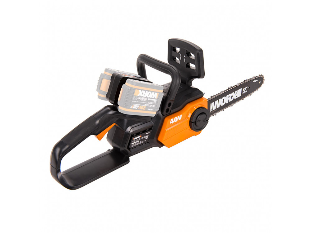 Цепная пила аккумуляторная WORX WG381E.9