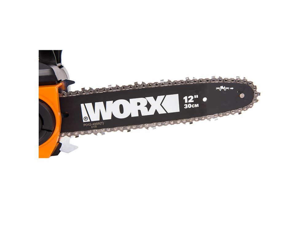 Цепная пила аккумуляторная WORX WG381E.9