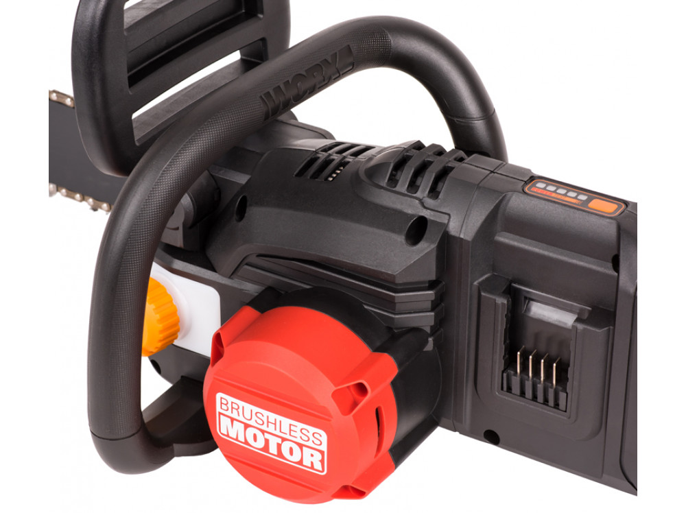 Цепная пила аккумуляторная WORX WG385E NITRO 40В 40cm бесщеточная Цепная пила аккумуляторная WORX WG385E NITRO 40В 40cm бесщеточная