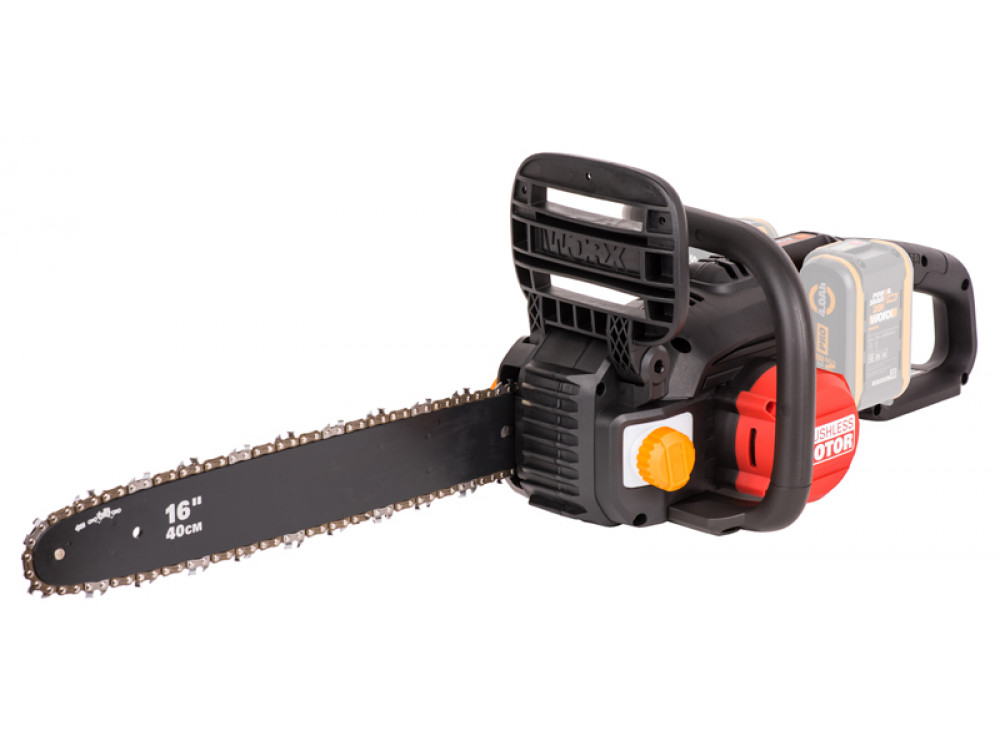 Цепная пила аккумуляторная WORX WG385E.9 NITRO 40В 40cm бесщеточная Цепная пила аккумуляторная WORX WG385E.9 NITRO 40В 40cm бесщеточная