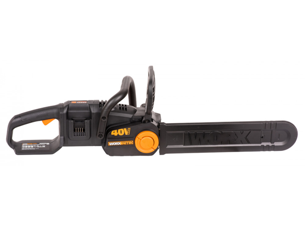 Цепная пила аккумуляторная WORX WG385E.9 NITRO 40В 40cm бесщеточная Цепная пила аккумуляторная WORX WG385E.9 NITRO 40В 40cm бесщеточная