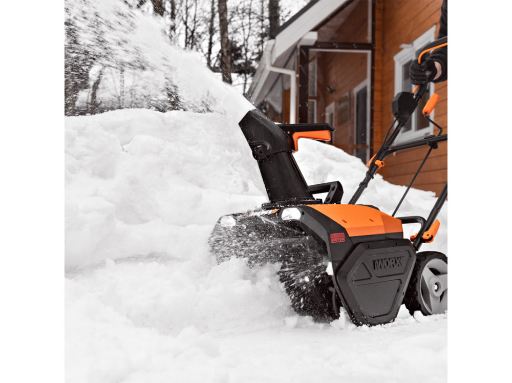 Снегоуборщик аккумуляторный WORX WG471E Снегоуборщик аккумуляторный WORX WG471E