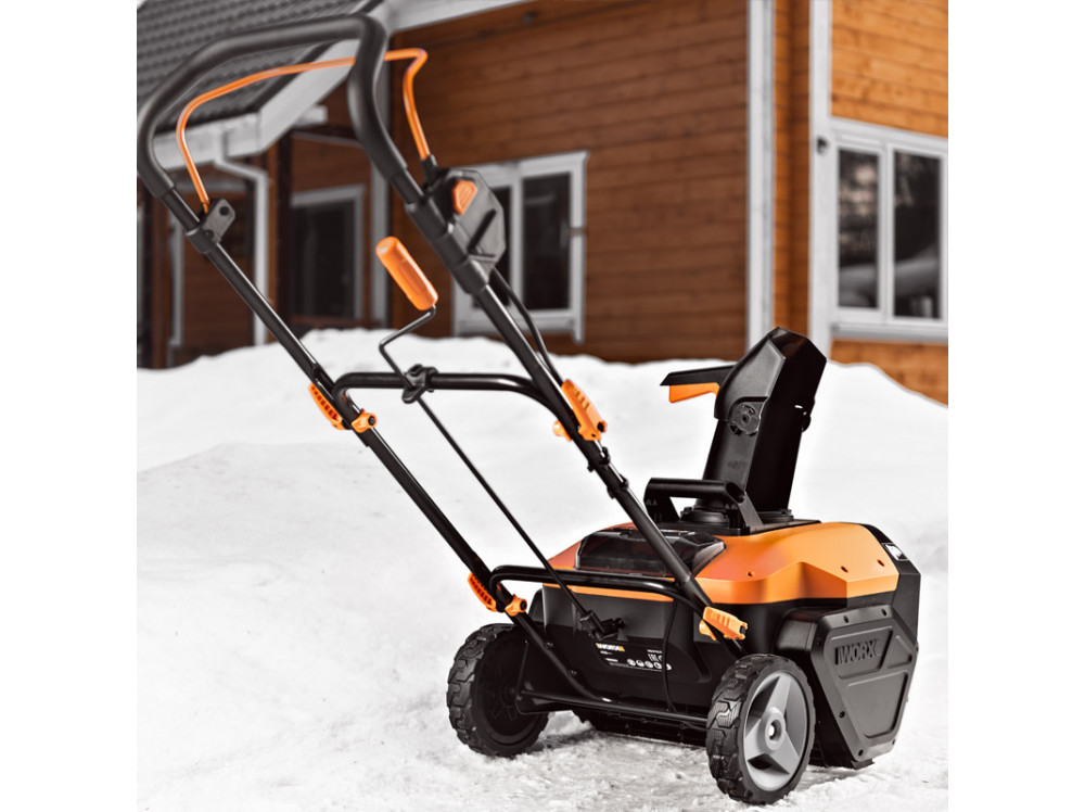 Снегоуборщик аккумуляторный WORX WG471E Снегоуборщик аккумуляторный WORX WG471E