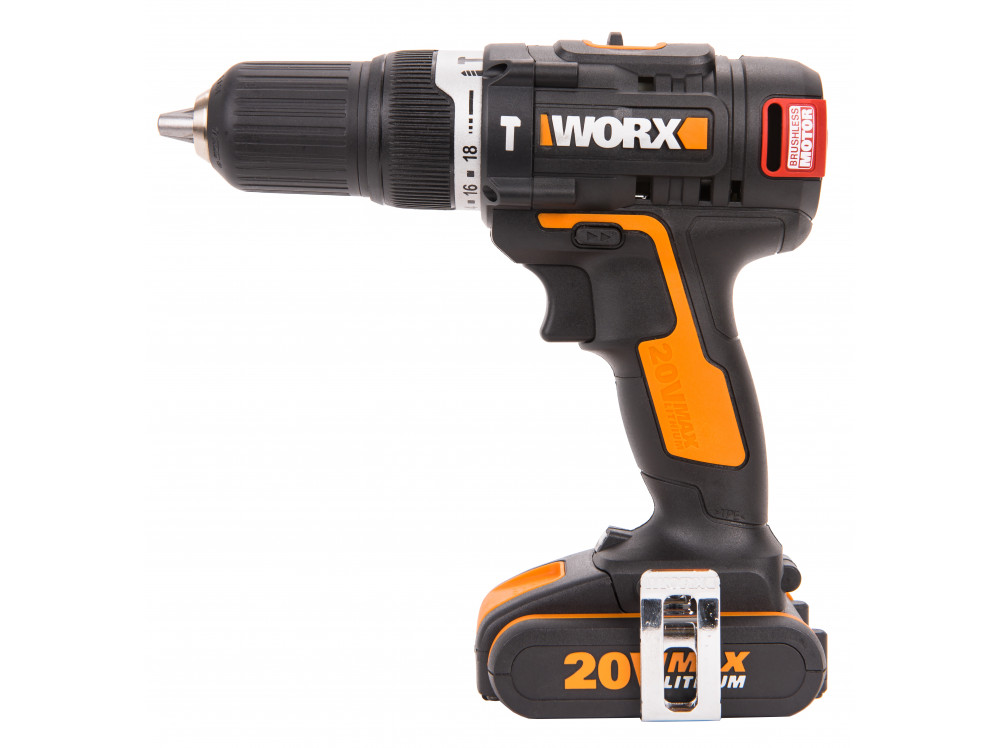 Дрель-шуруповерт ударная аккумуляторная WORX WX367.3 Дрель-шуруповерт ударная аккумуляторная WORX WX367.3