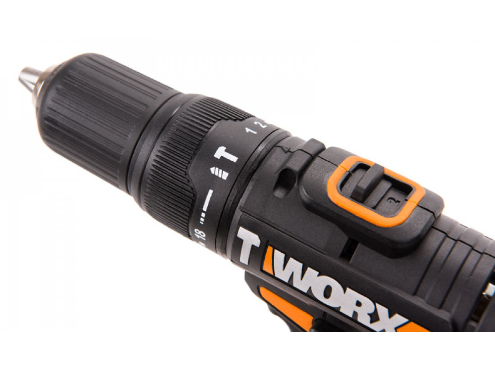Дрель-шуруповерт ударная аккумуляторная WORX WX371.3 Дрель-шуруповерт ударная аккумуляторная WORX WX371.3
