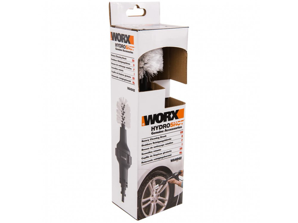 Насадка-щетка круглая WORX WA4042 для аккумуляторной мойки высокого давления Насадка-щетка круглая WORX WA4042 для аккумуляторной мойки высокого давления