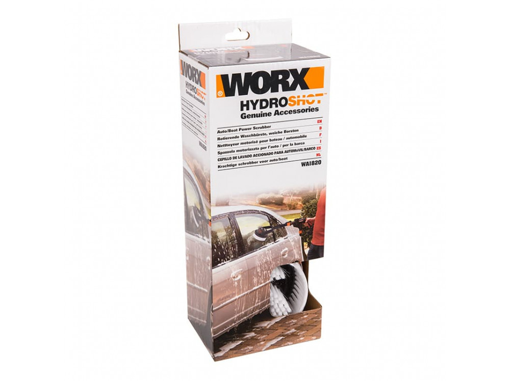 Щетка роторная WORX WA1820 для автомобиля для аккумуляторной мойки высокого давления Щетка роторная WORX WA1820 для автомобиля для аккумуляторной мойки высокого давления