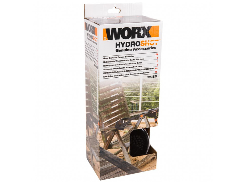 Щетка роторная WORX WA1821 для чистки для аккумуляторной мойки высокого давления Щетка роторная WORX WA1821 для чистки для аккумуляторной мойки высокого давления