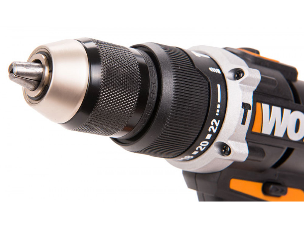 Дрель-шуруповерт ударная аккумуляторная WORX WX372 Дрель-шуруповерт ударная аккумуляторная WORX WX372
