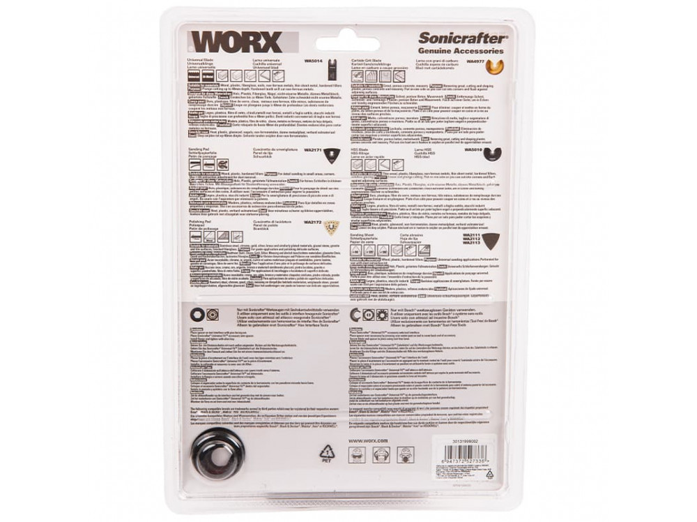 Набор насадок для реноватора WORX WA5095 Набор насадок для реноватора WORX WA5095