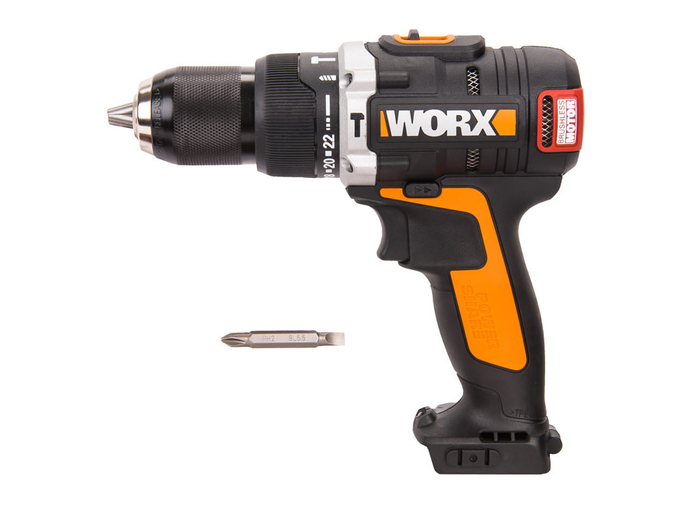 Дрель-шуруповерт ударная аккумуляторная WORX WX373.9