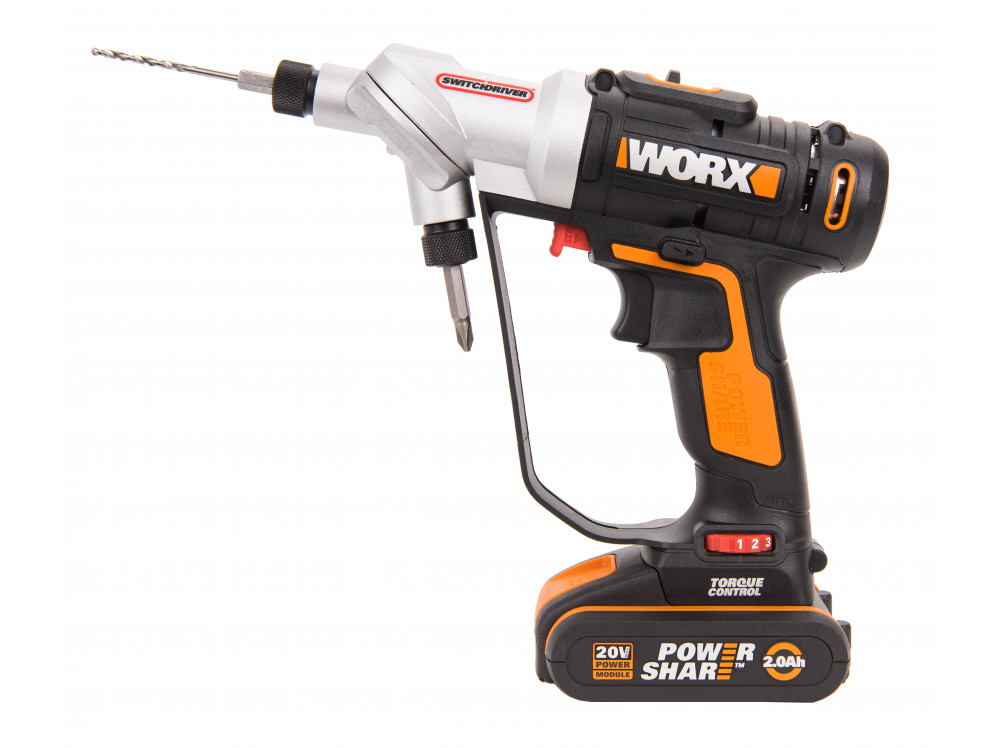 Дрель-шуруповерт аккумуляторная WORX Switchdriver WX176.2 Дрель-шуруповерт аккумуляторная WORX Switchdriver WX176.2