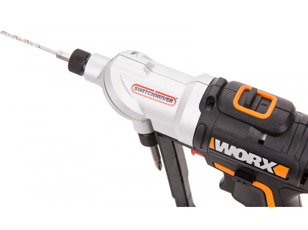 Дрель-шуруповерт аккумуляторная WORX Switchdriver WX176.2 Дрель-шуруповерт аккумуляторная WORX Switchdriver WX176.2