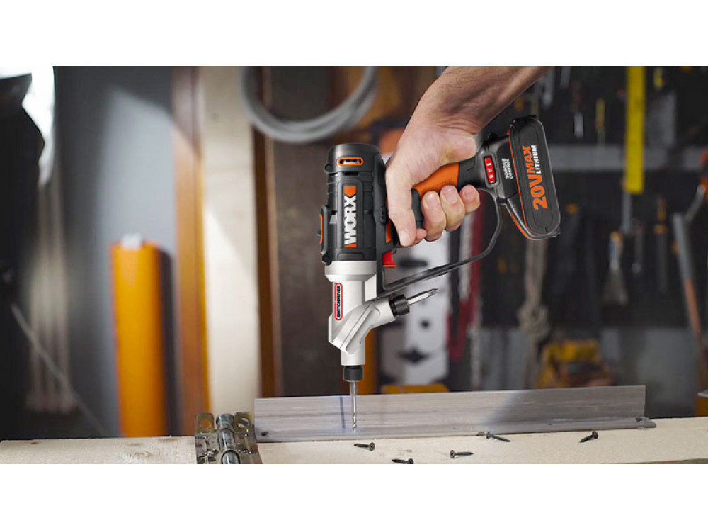 Дрель-шуруповерт аккумуляторная WORX Switchdriver WX176.2 Дрель-шуруповерт аккумуляторная WORX Switchdriver WX176.2