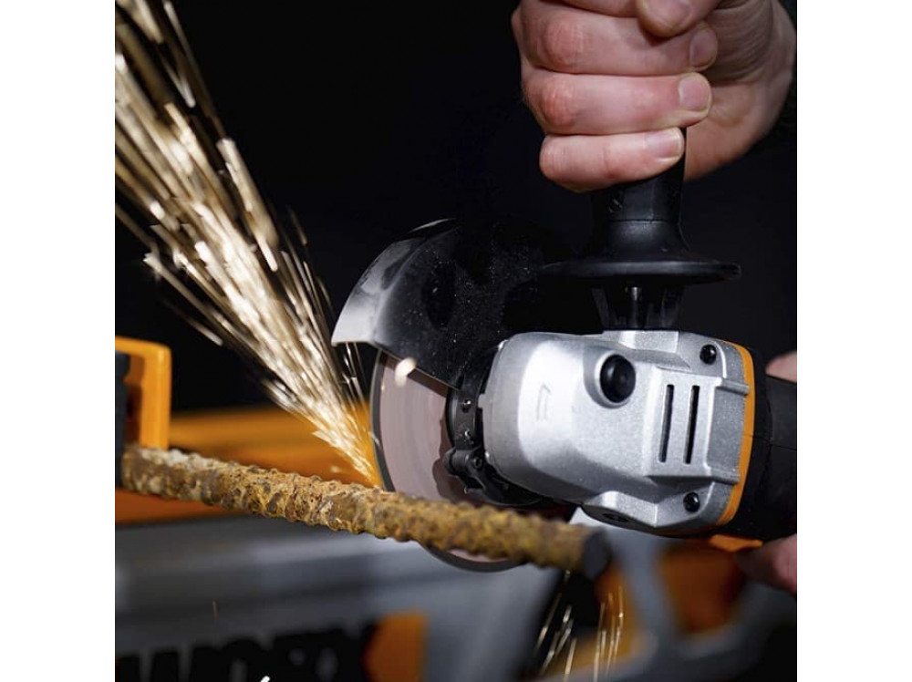 Угловая шлифмашина (болгарка) WORX WX717 220V 750Вт 115мм электрическая