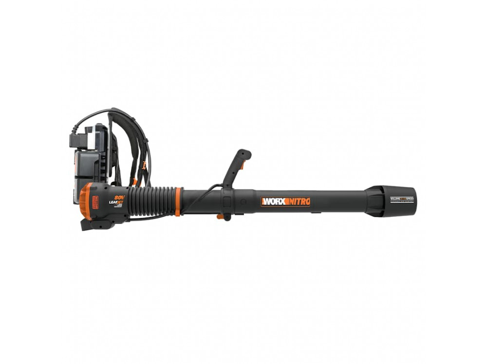 Воздуходувка WORX WG572E 80V аккумуляторная бесщеточная Воздуходувка WORX WG572E 80V аккумуляторная бесщеточная