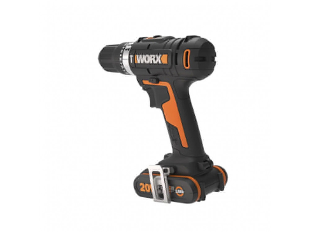 Дрель-шуруповерт ударная WORX WX370 20V 50Нм аккумуляторная Дрель-шуруповерт ударная WORX WX370 20V 50Нм аккумуляторная