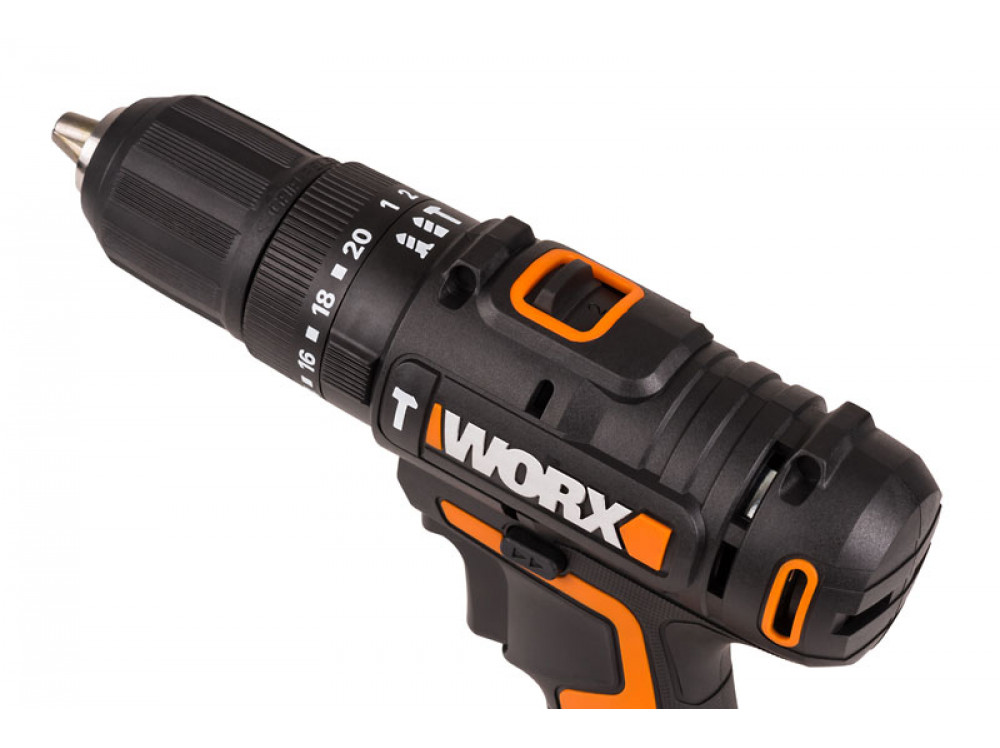 Дрель-шуруповерт ударная аккумуляторная WORX WX370.9 Дрель-шуруповерт ударная аккумуляторная WORX WX370.9