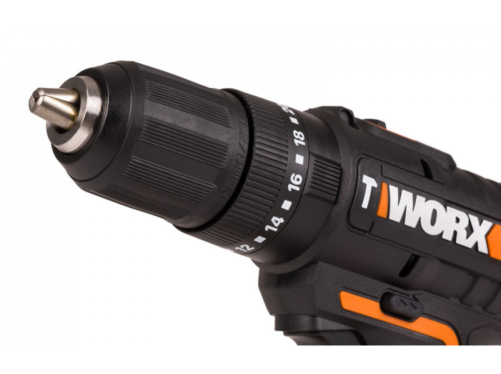 Дрель-шуруповерт ударная аккумуляторная WORX WX370.9 Дрель-шуруповерт ударная аккумуляторная WORX WX370.9