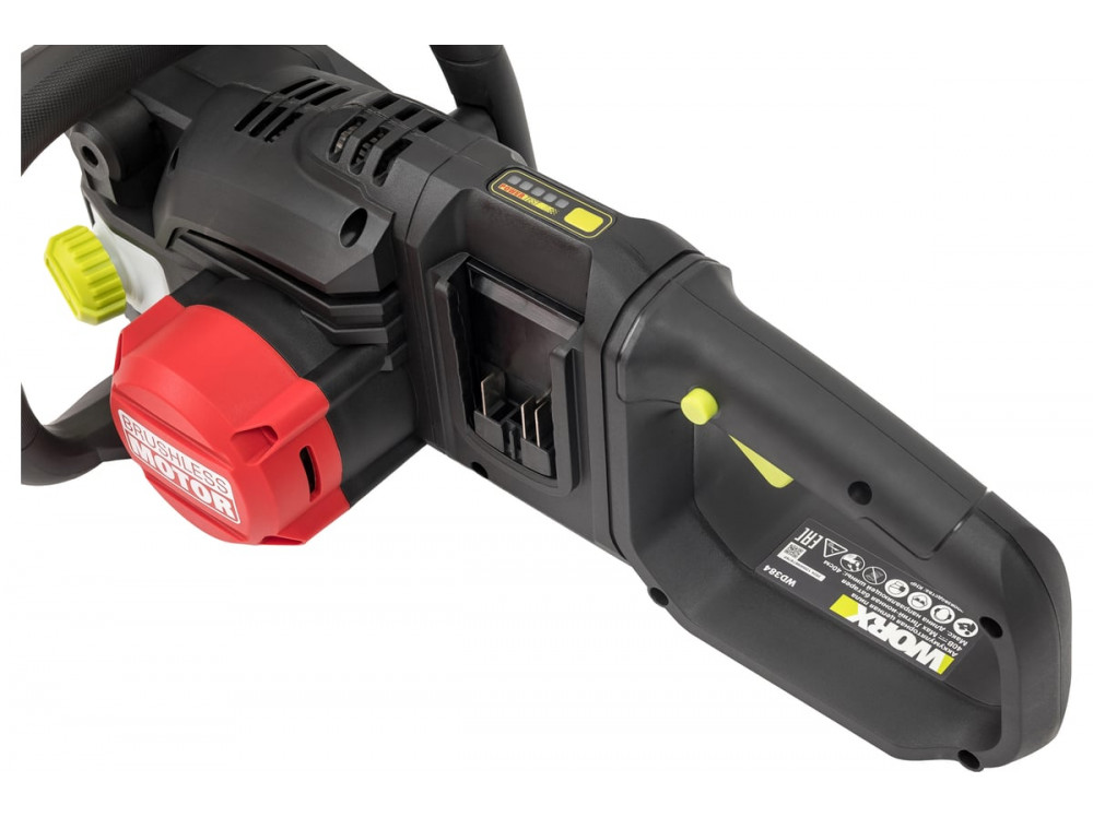 Цепная пила аккумуляторная WORX Professional WD384.9