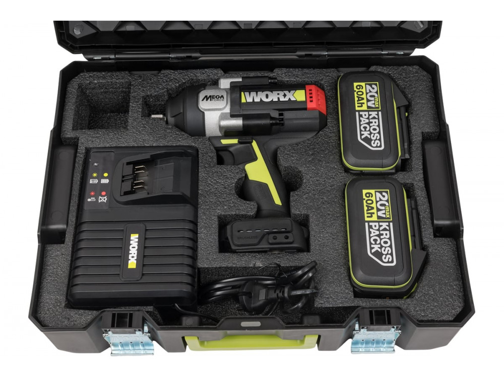 Гайковерт ударный аккумуляторный WORX Professional WU272