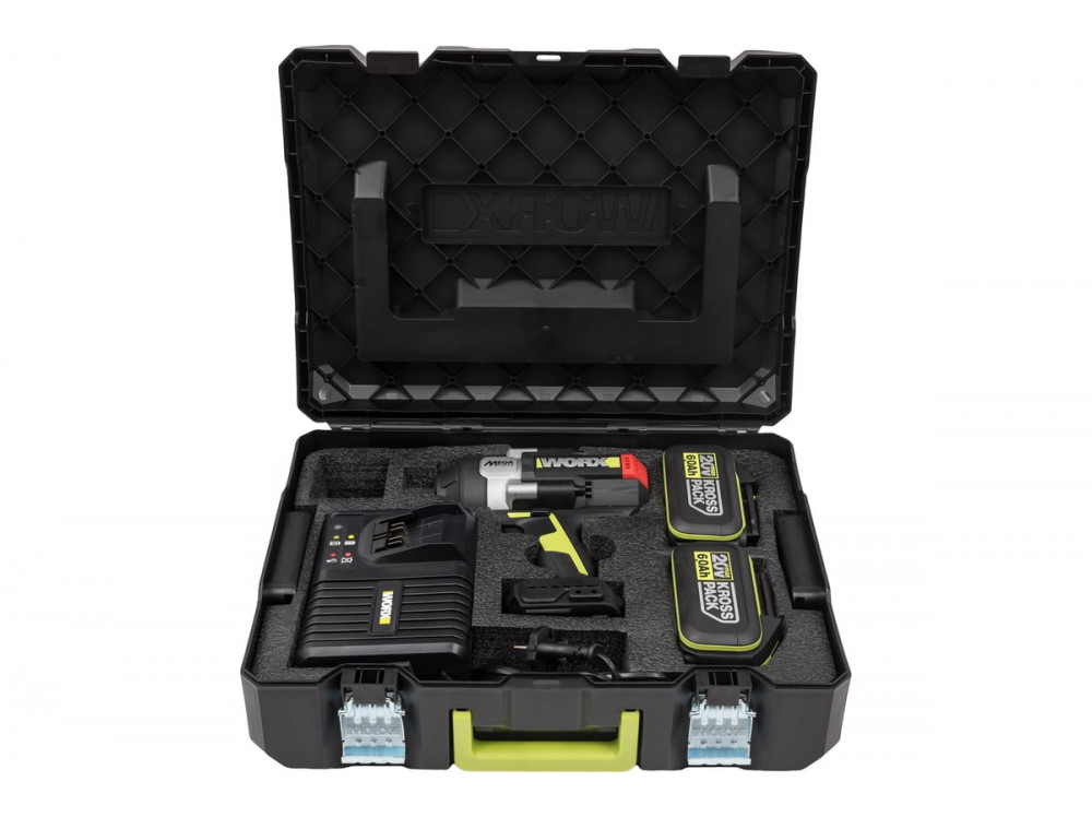 Гайковерт ударный аккумуляторный WORX Professional WU273.2
