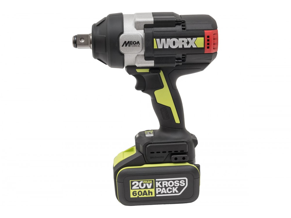 Гайковерт ударный аккумуляторный WORX Professional WU273.2