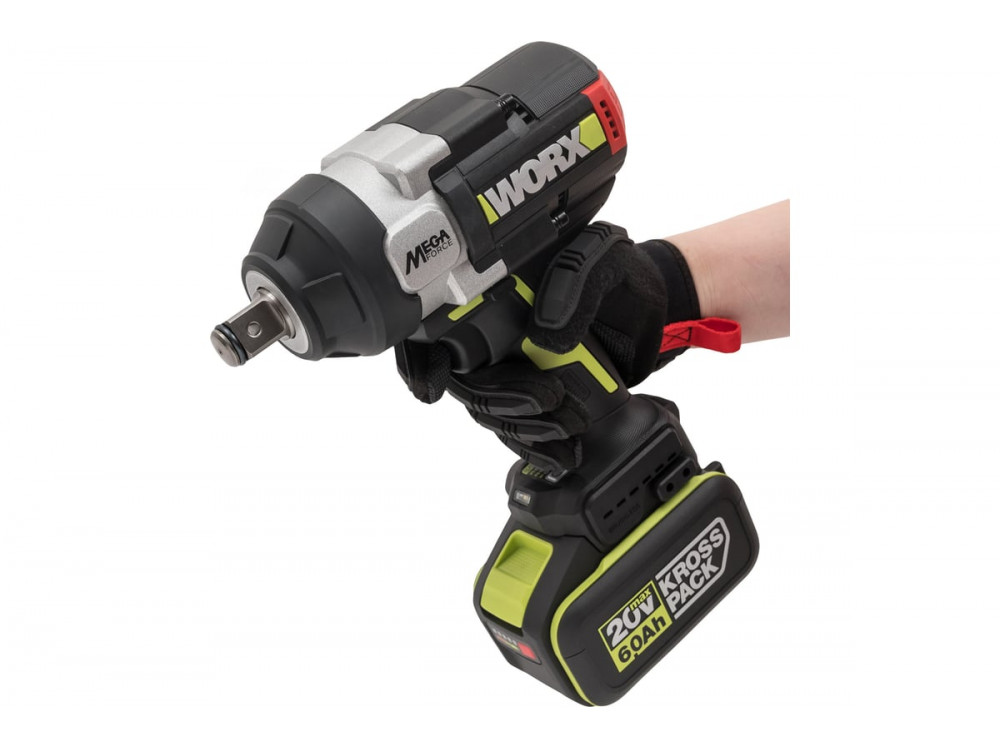 Гайковерт ударный аккумуляторный WORX Professional WU273.2