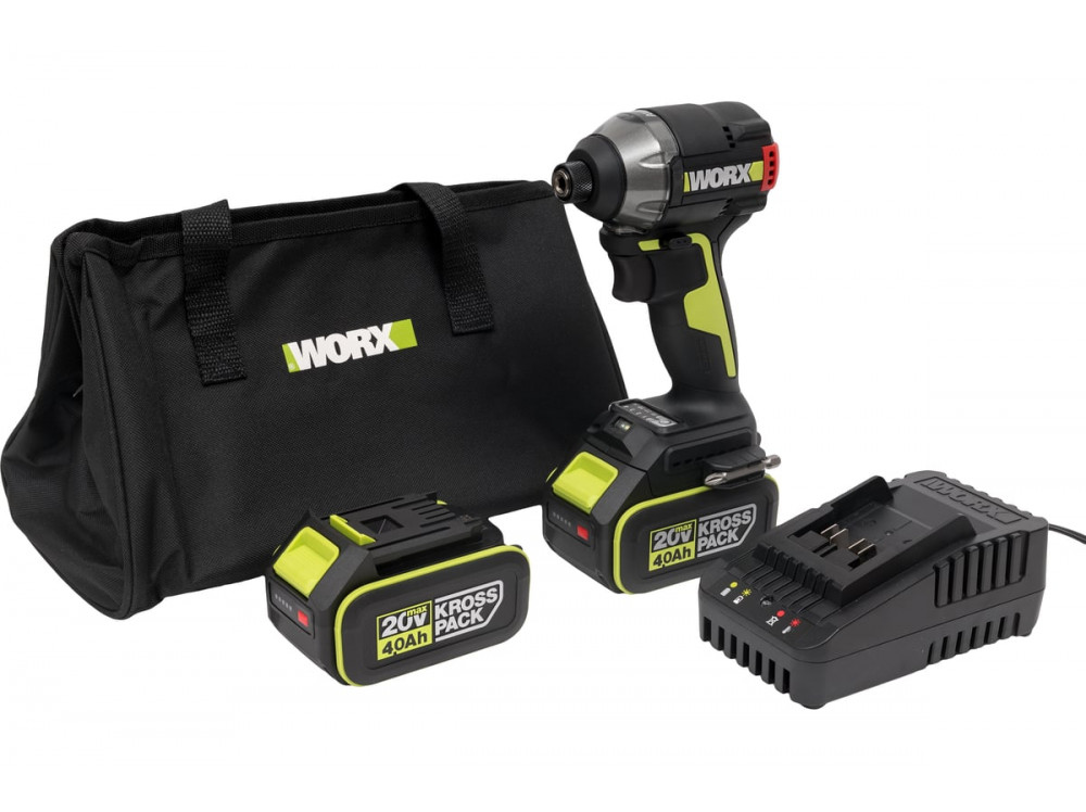 Винтоверт ударный аккумуляторный WORX Professional WU291