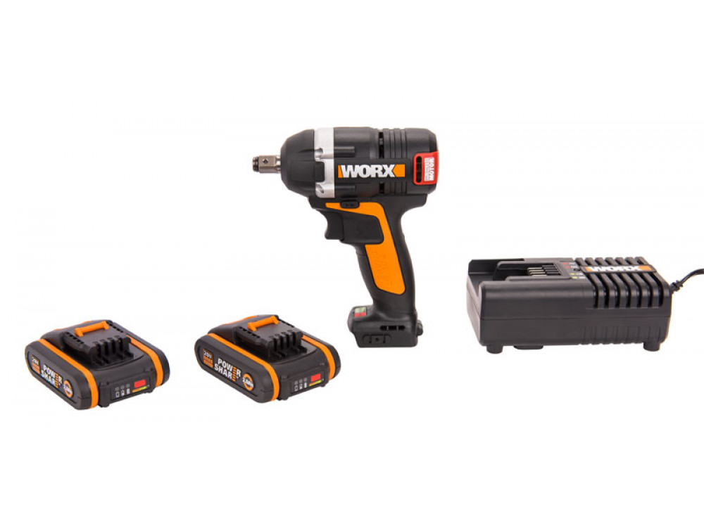 Гайковерт аккумуляторный WORX BL WX279 Гайковерт аккумуляторный WORX BL WX279