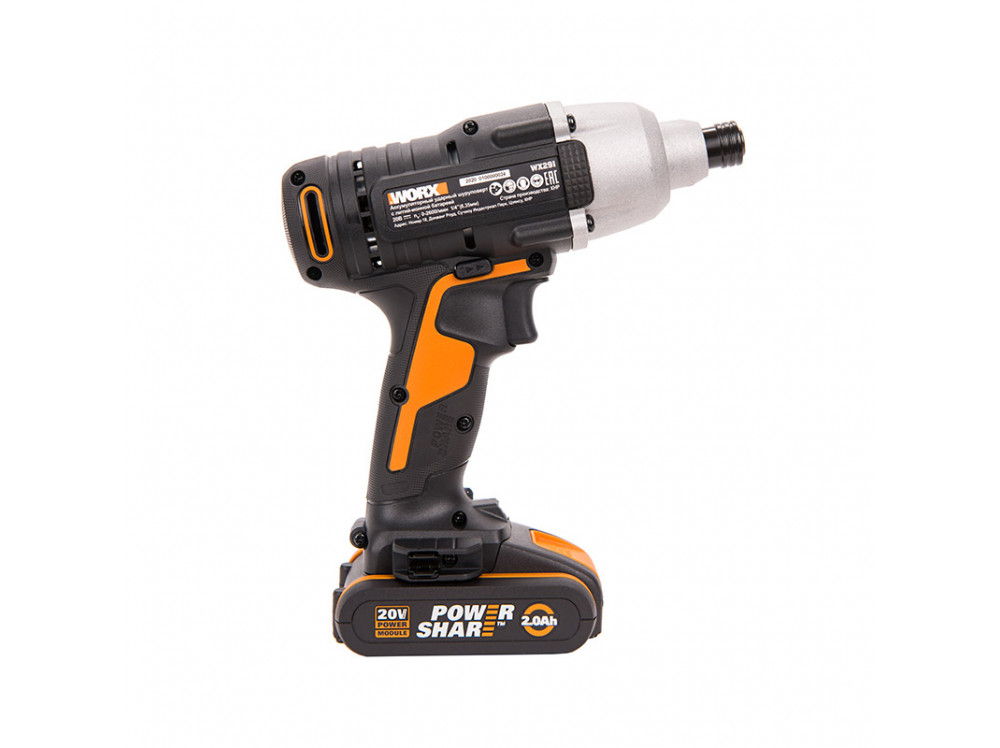 Винтоверт ударный аккумуляторный WORX WX291 Винтоверт ударный аккумуляторный WORX WX291